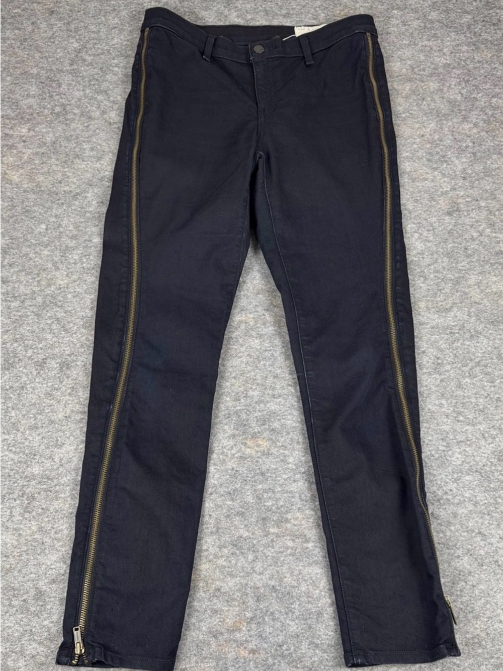 Rag & Bone Blue Side Zippered legs